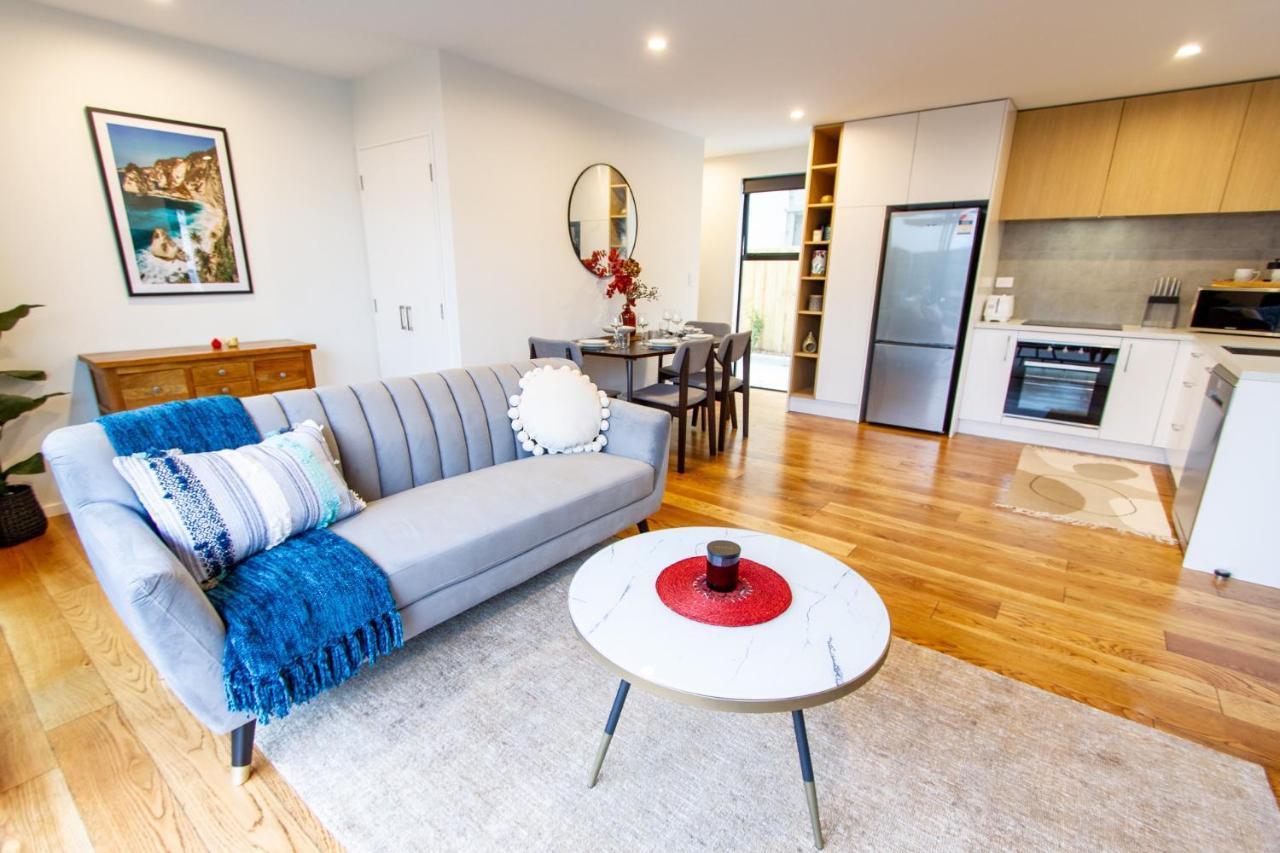 2 Bed Paradise Near Hagley Park Daire Christchurch Dış mekan fotoğraf