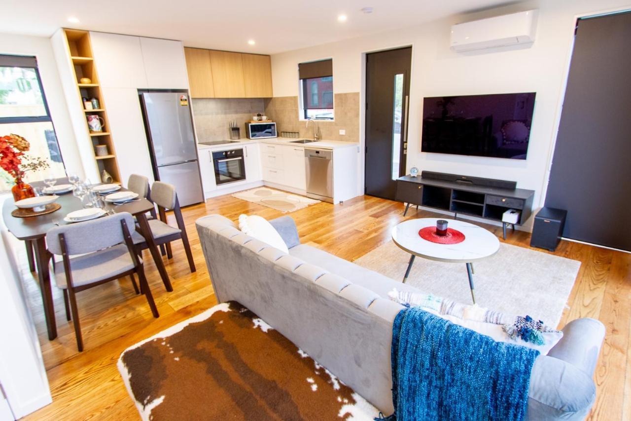 2 Bed Paradise Near Hagley Park Daire Christchurch Dış mekan fotoğraf